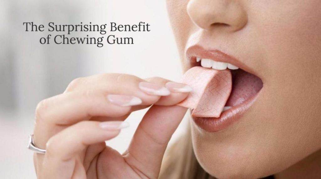 LAZY BRUSHER? HERE’S WHY YOU SHOULD TRY CHEWING GUM!